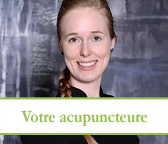 Marie-Eve Bordeleau, Acupuncteure